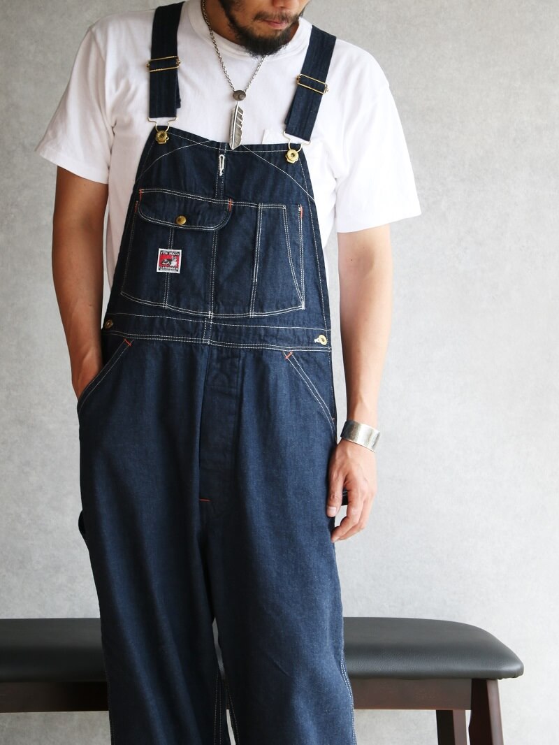 TCB jeans TCBジーンズ Wrecking Crew Pants デニムオーバーオール