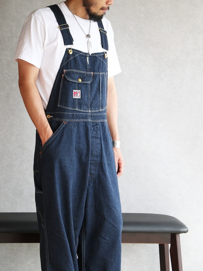 TCB jeans TCBジーンズ Wrecking Crew Pants デニムオーバーオール