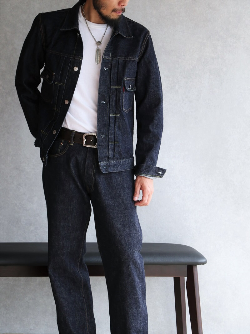 専用TCB JEANS 50's JeanJaket Type 2nd 44全体的に良い状態かと思います