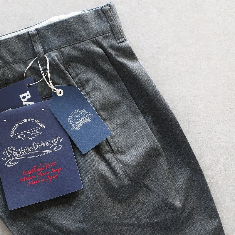 BARNSTORMER バーンストーマー 2P DRESS CHINOS 2タックドレスチノ 1002P