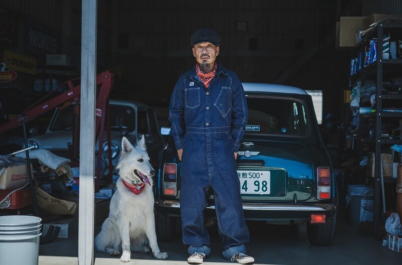 TCB jeans TCBジーンズ Black Cat Crew Suit ブラックキャットクルースーツ