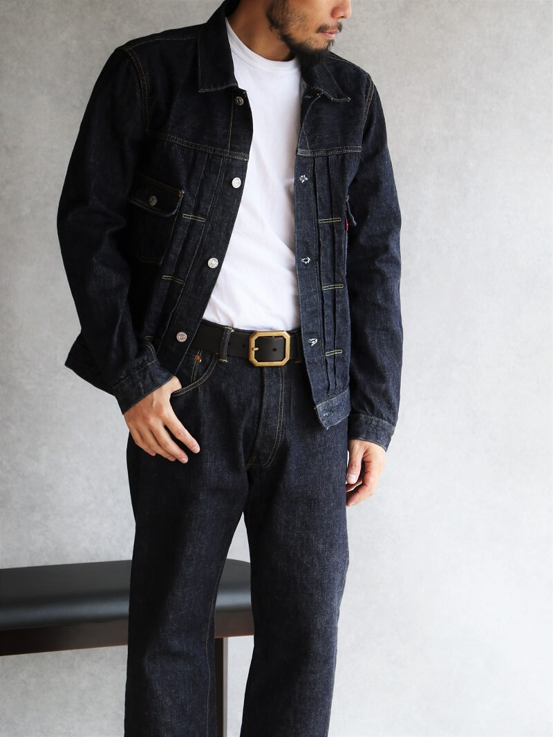 Vintage Works ヴィンテージワークス Leather belt 5Hole レザーベルト 5ホール 茶芯 DH684