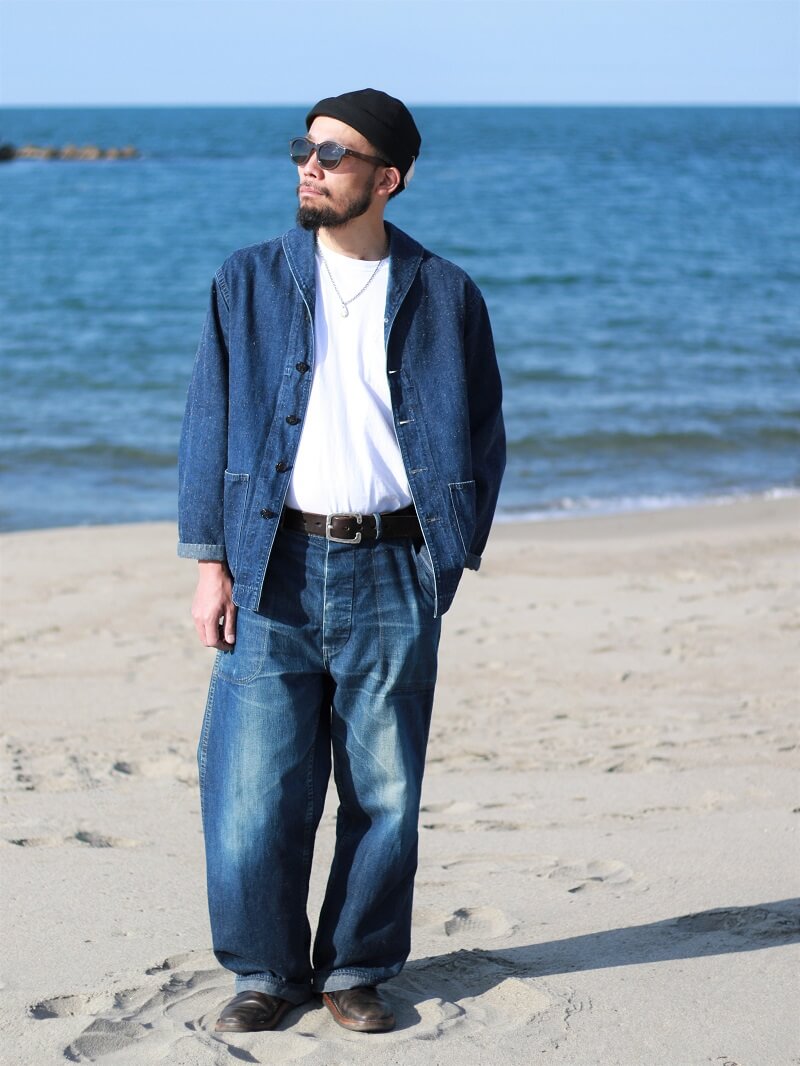 TCB jeans TCBジーンズ シーメンズトラウザー Seamens Trousers USN デッキパンツ