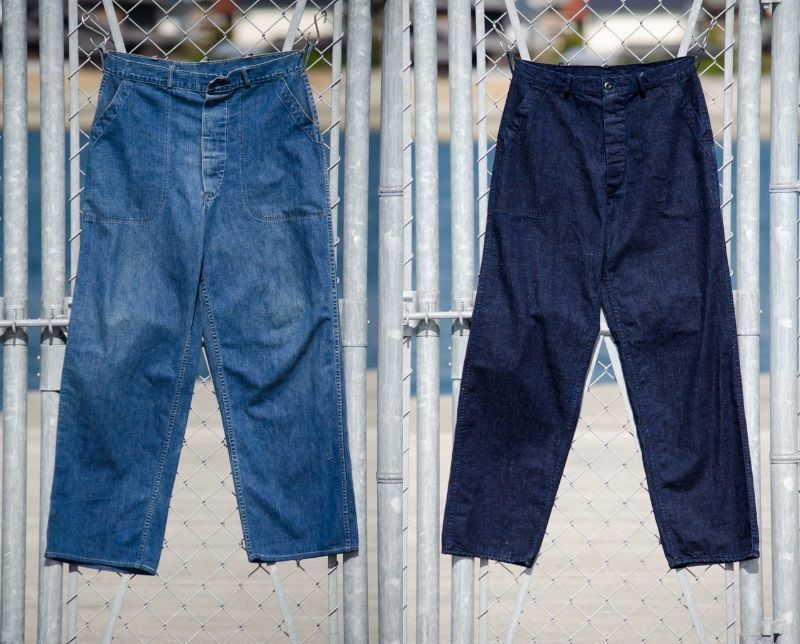 TCB jeans TCBジーンズ Seamens Trousers シーメンズトラウザー USN デッキパンツ Qurious キュリアス