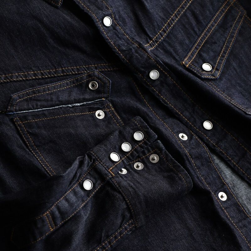 TCB jeans TCBジーンズ TCB RANCHMAN Shirt DENIM ランチマンウエスタンシャツ デニム