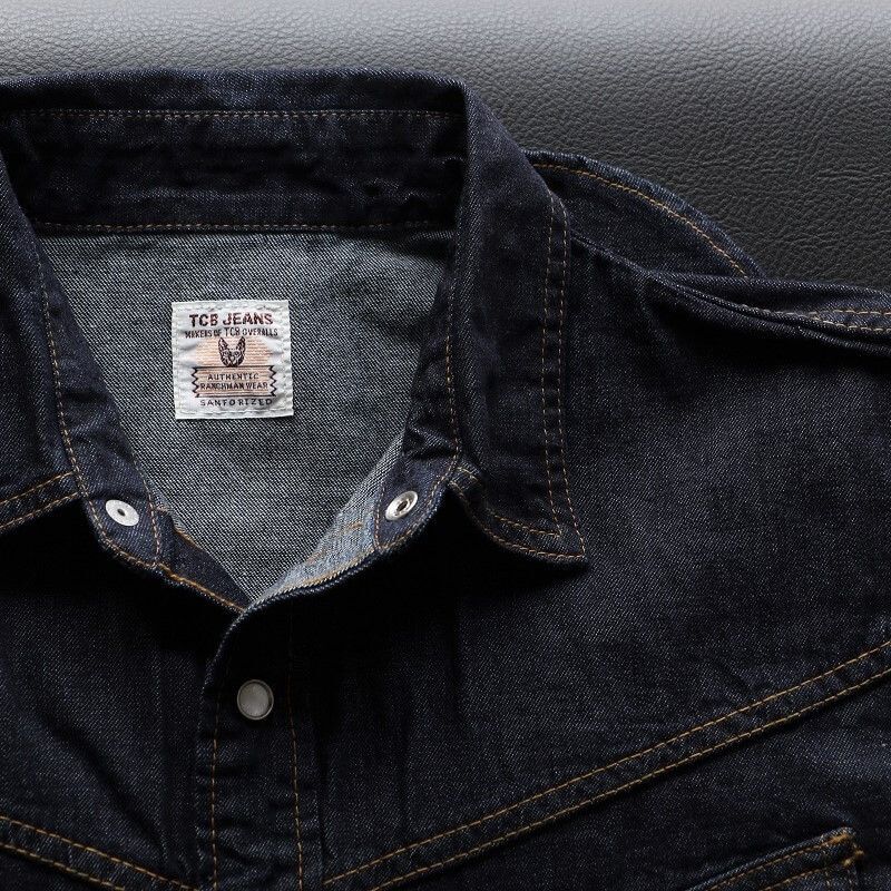 TCB jeans TCBジーンズ TCB RANCHMAN Shirt DENIM ランチマンウエスタンシャツ デニム