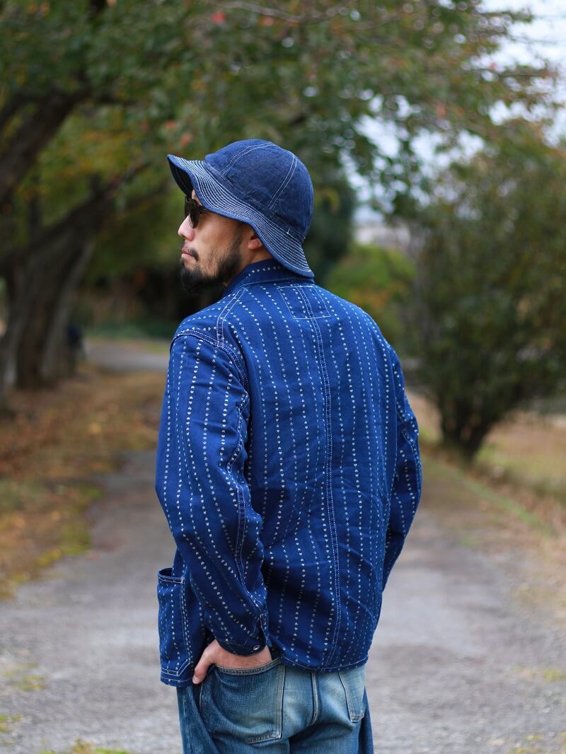 TCB jeans TCBジーンズ Cathartt Chore Coat Paw Stripe キャットハート チョアコート