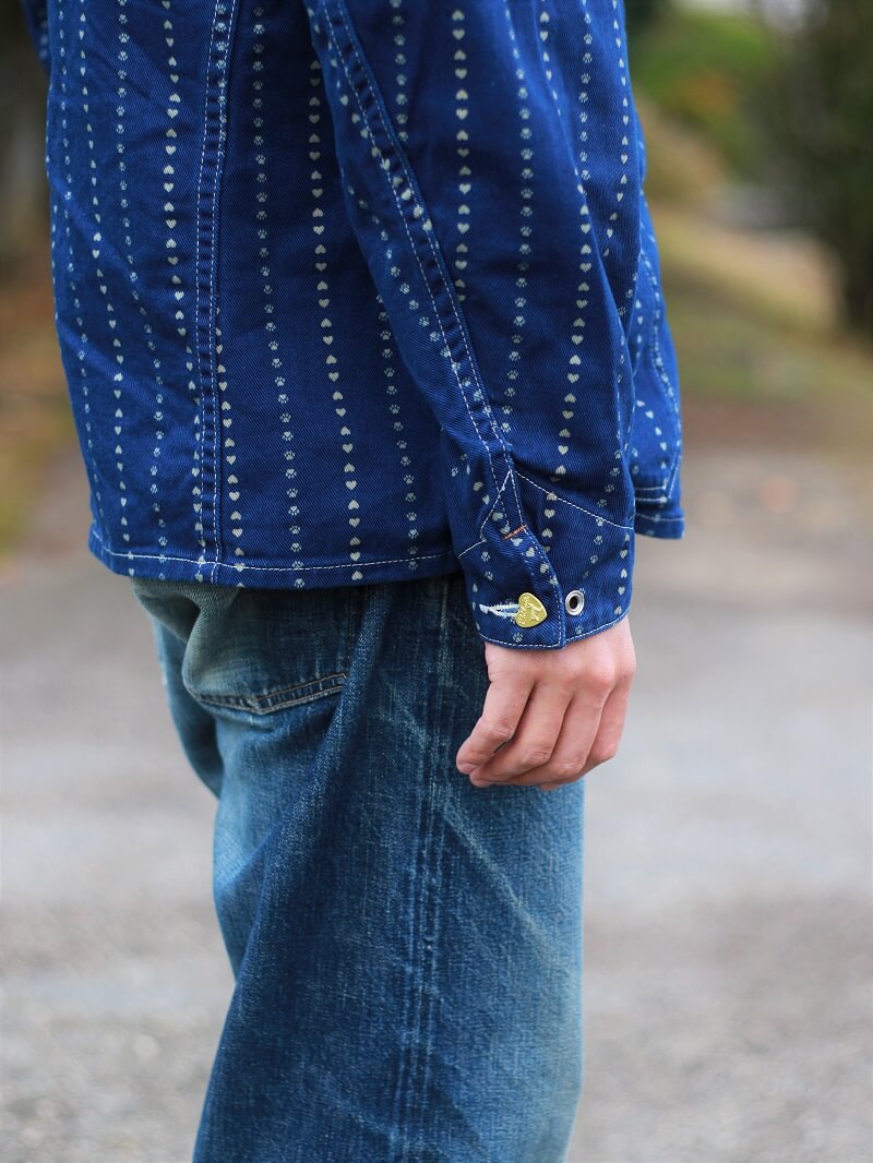 TCB jeans TCBジーンズ Cathartt Chore Coat Paw Stripe キャットハート チョアコート