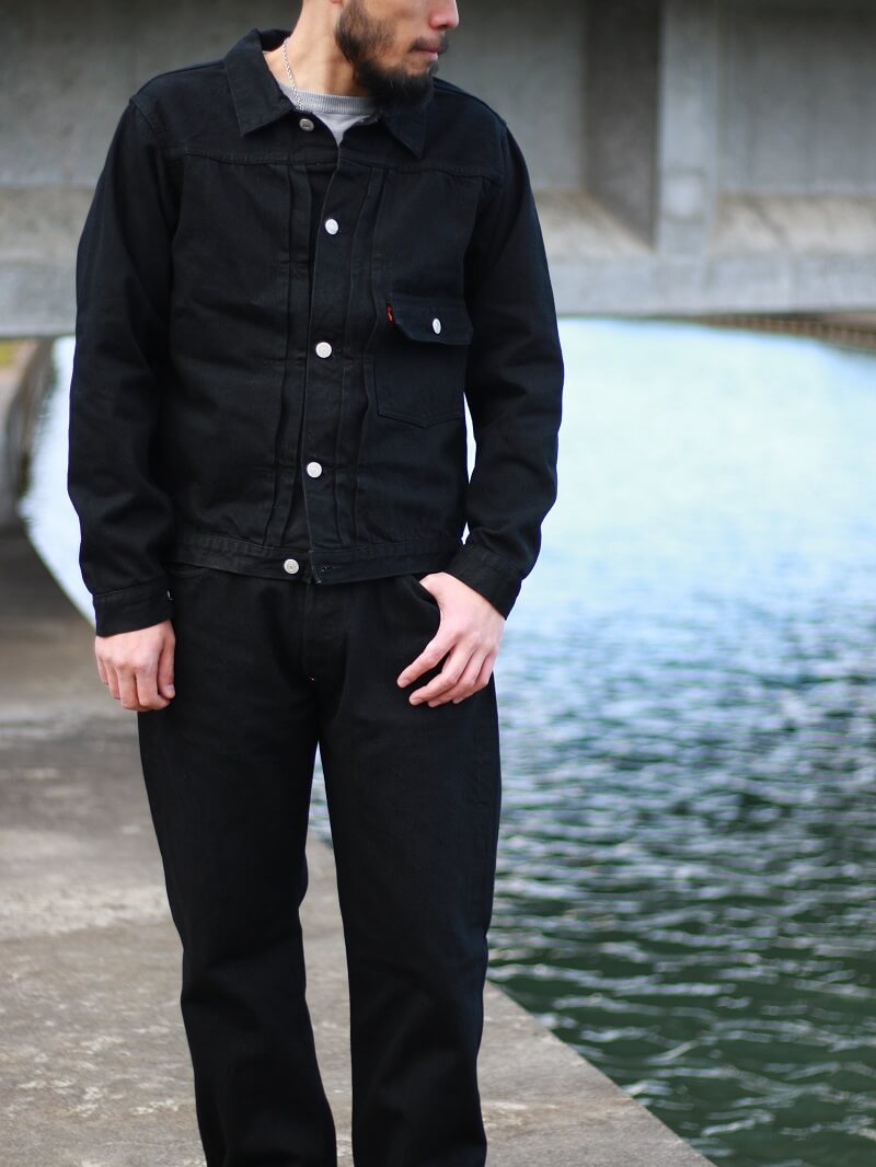 TCB jeans TCBジーンズ 30's Jacket Black/Black 30'sジャケット