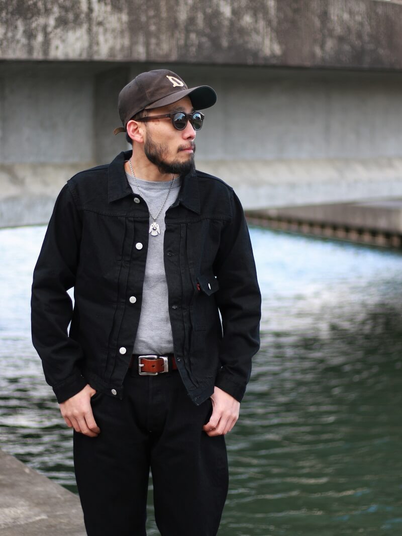 TCB jeans TCBジーンズ 30's Jacket Black/Black 30'sジャケット