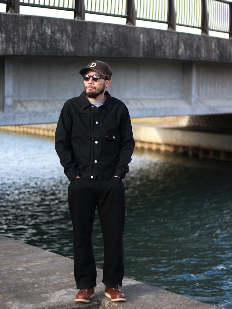 TCB jeans TCBジーンズ 30's Jacket Black/Black 30'sジャケット ブラック