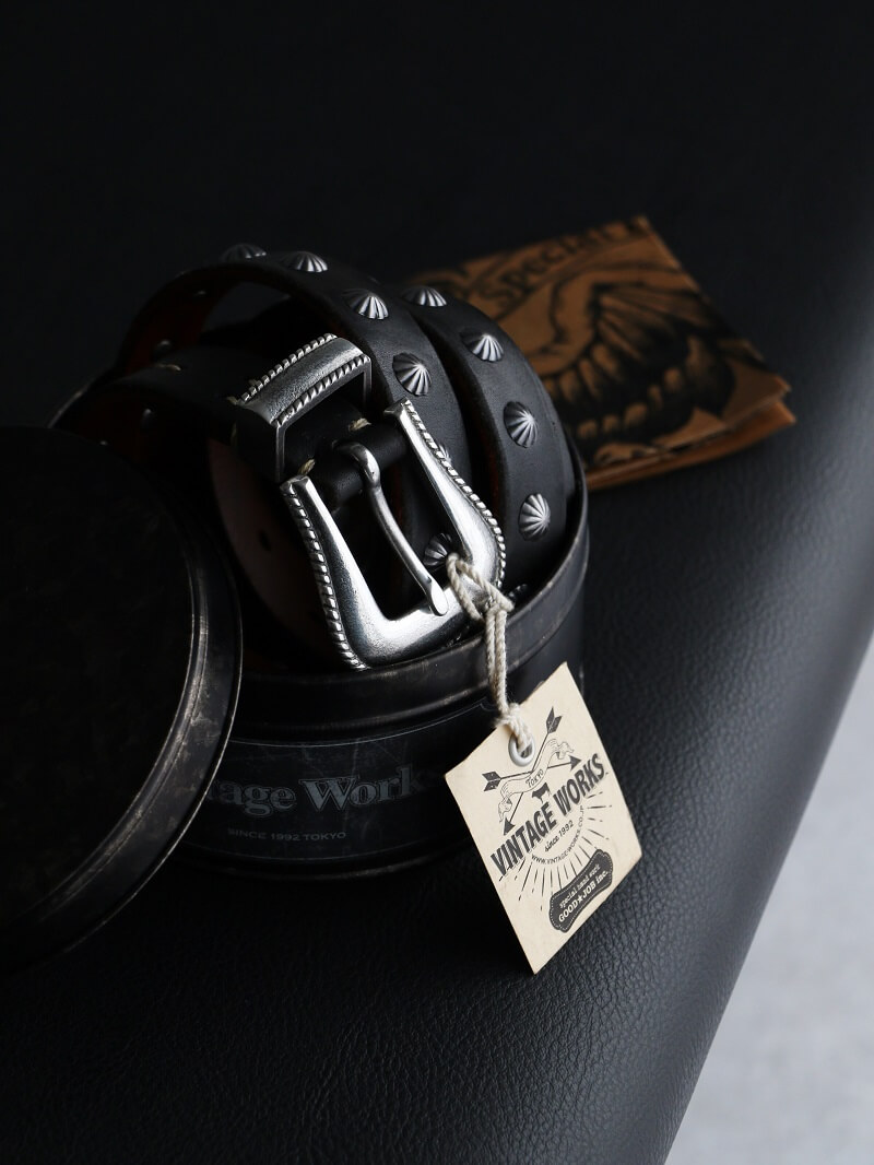 Vintage Works ヴィンテージワークス Leather belt 7Hole レザーベルト