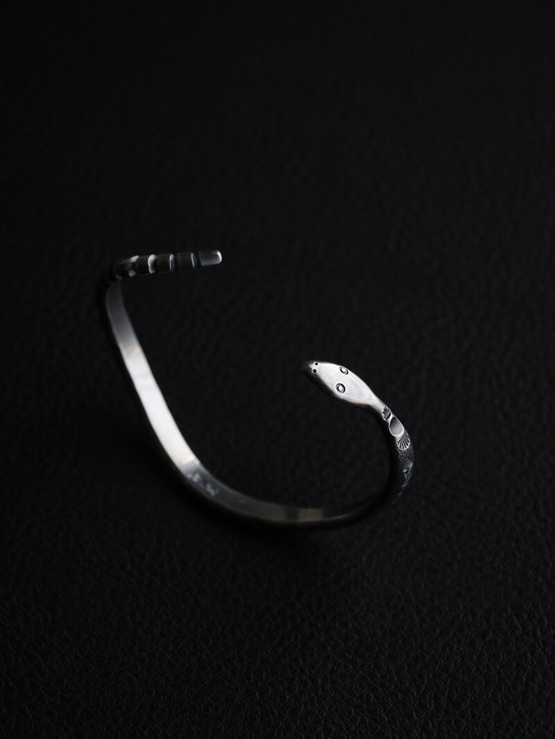 hemlock ヘムロック Snakebangle Silver スネークバングル シルバー