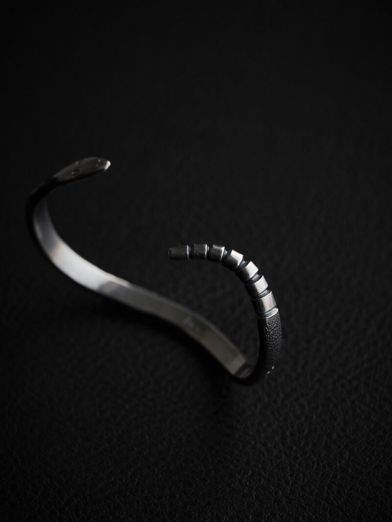 hemlock ヘムロック Snakebangle Silver スネークバングル シルバー