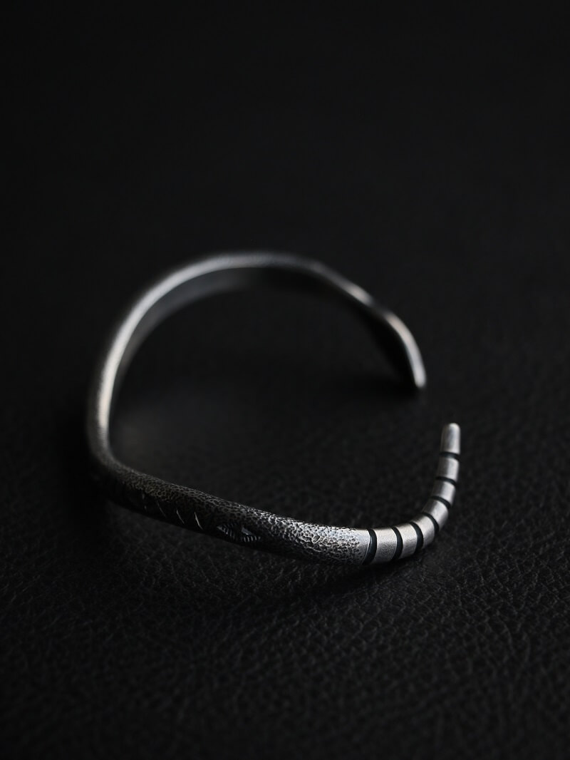 hemlock ヘムロック Snakebangle Silver スネークバングル シルバー