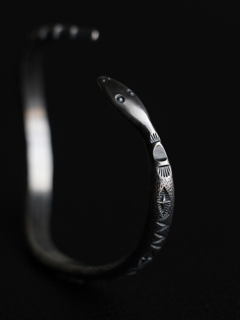 hemlock ヘムロック Snakebangle Silver スネークバングル シルバー