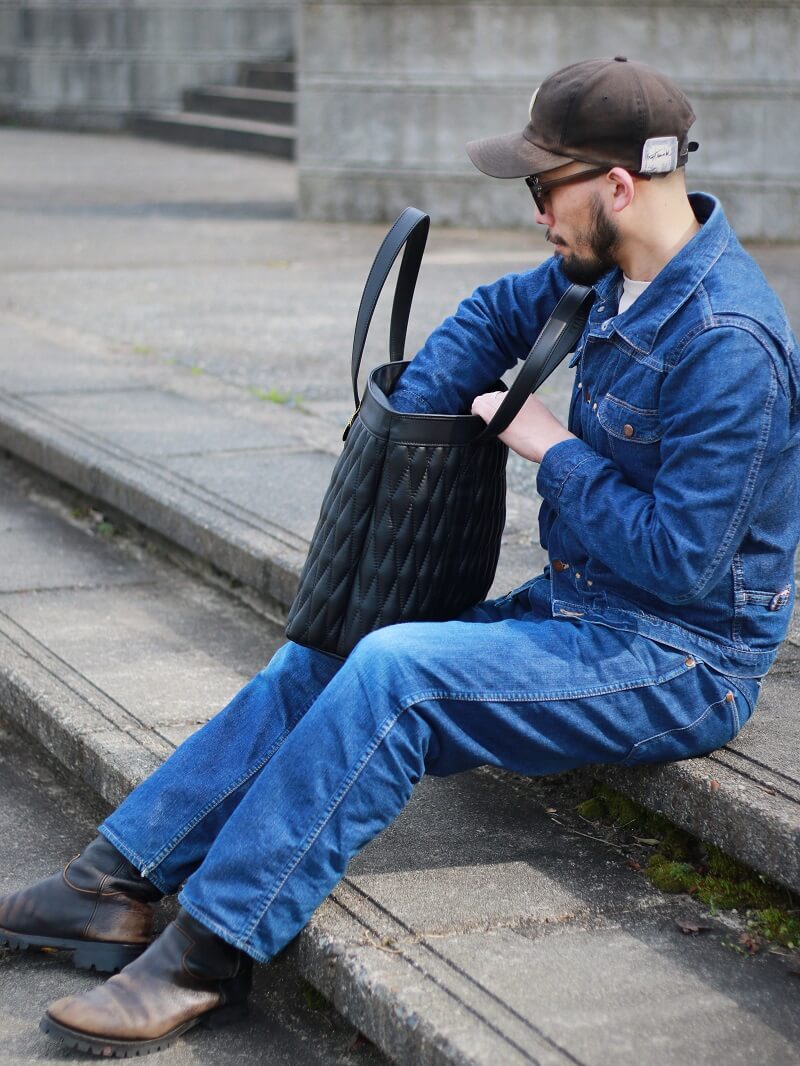 BACKDROP Leathers バックドロップレザーズ DIA TOTEBAG ダイヤトート