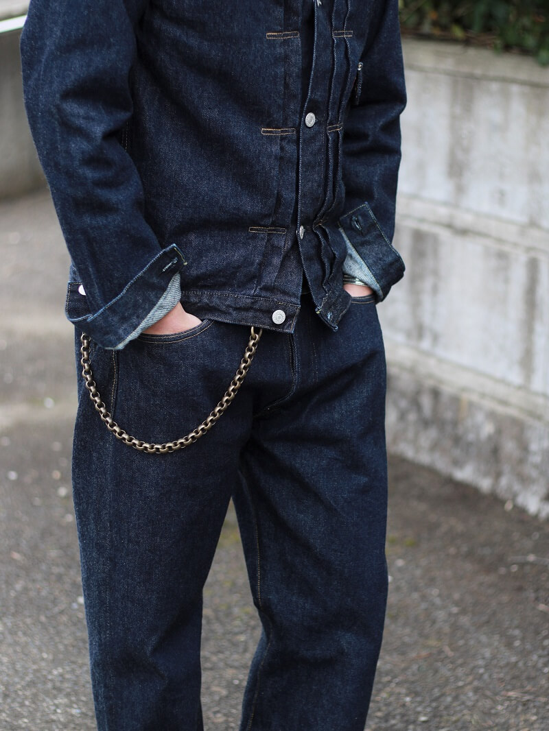 BACKDROP Leathers バックドロップレザーズ WALLET CHAIN Brass
