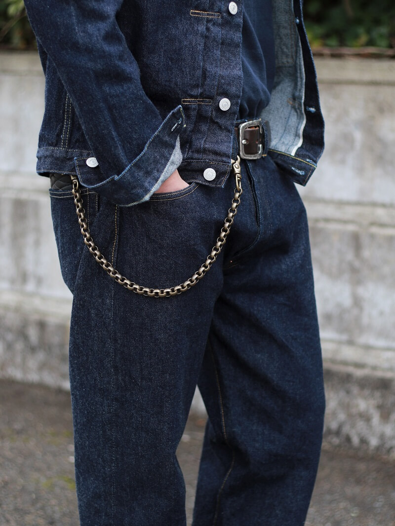 BACKDROP Leathers バックドロップレザーズ WALLET CHAIN Brass