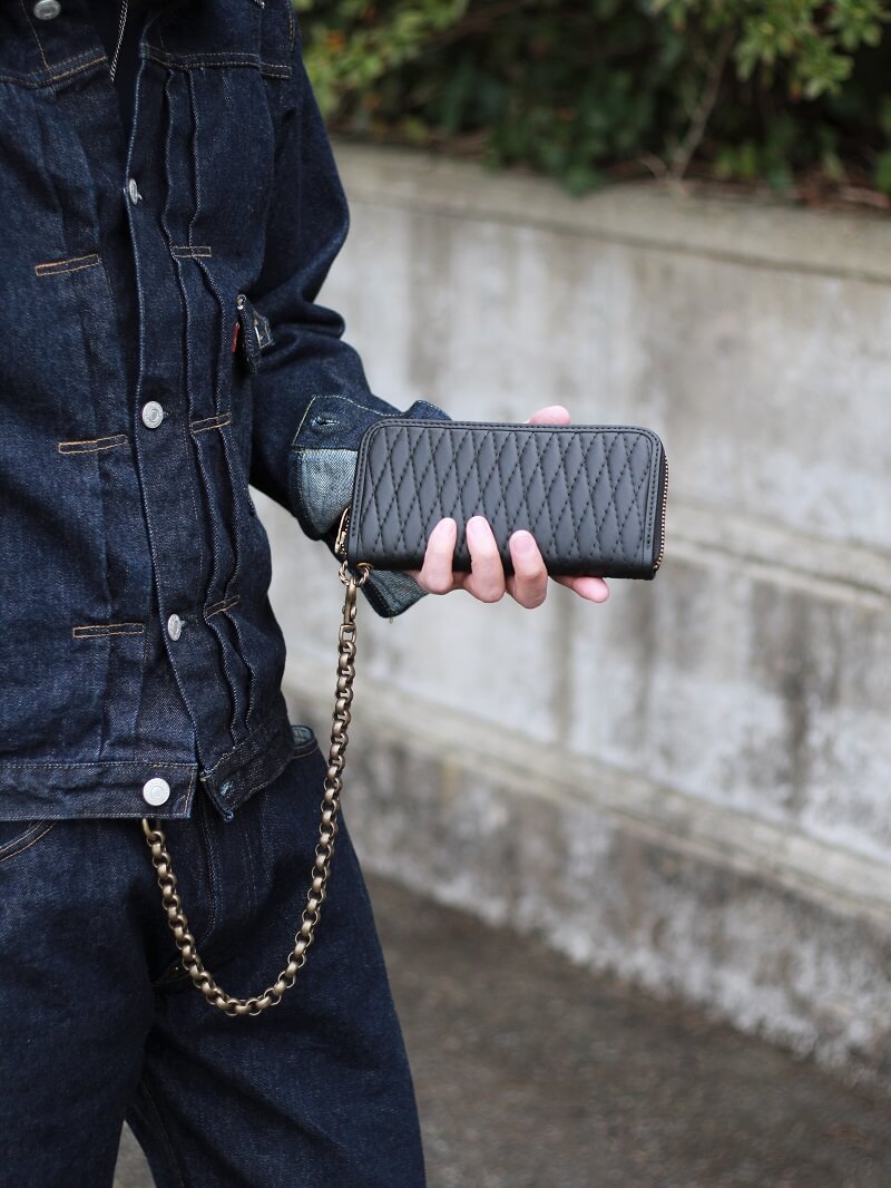 BACKDROP Leathers バックドロップレザーズ WALLET CHAIN Brass