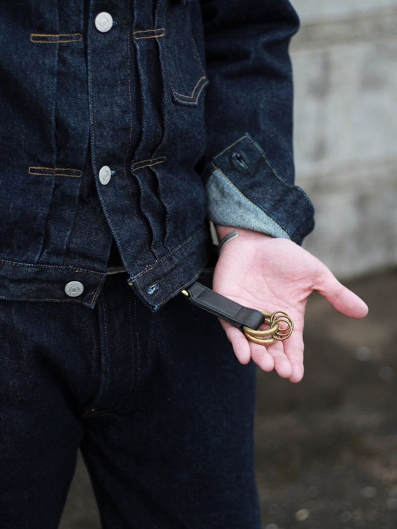 BACKDROP Leathers バックドロップレザーズ KEY RING キーリング