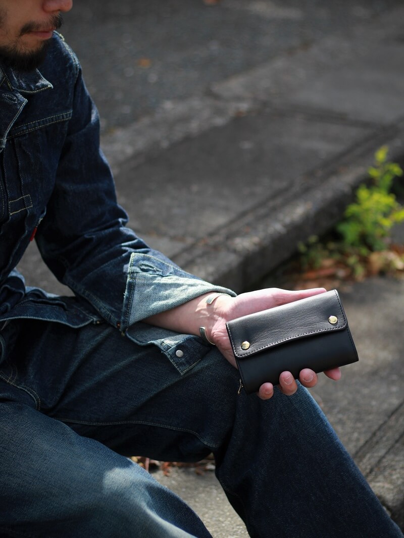 BACKDROP Leathers バックドロップレザーズ MIDDLE BILL WALLET ミドル ビル ウォレット