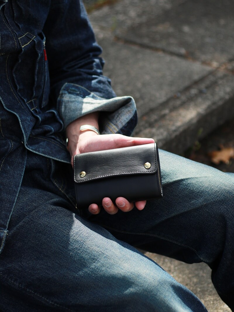 BACKDROP Leathers バックドロップレザーズ MIDDLE BILL WALLET ミドル