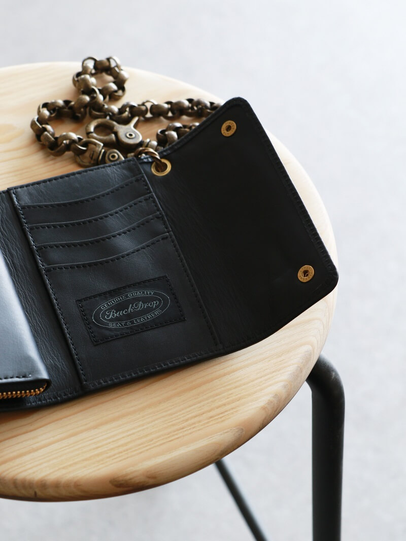 BACKDROP Leathers バックドロップレザーズ MIDDLE BILL WALLET ミドル ビル ウォレット