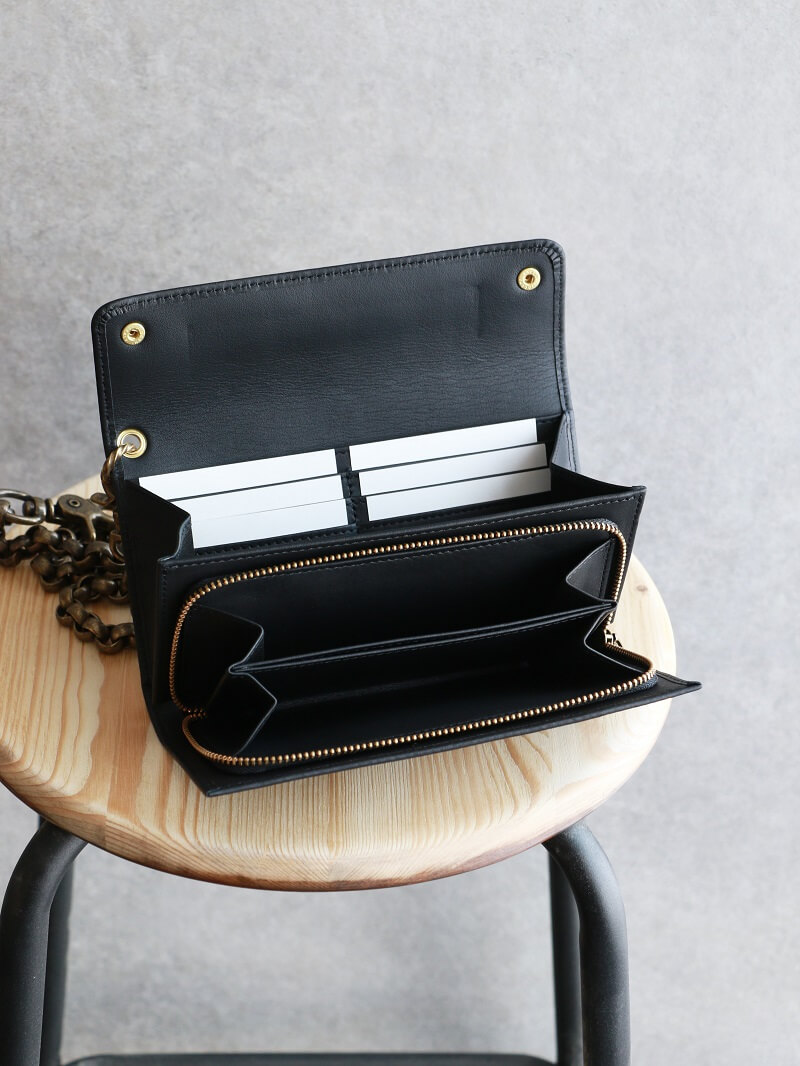 BACKDROP Leathers バックドロップレザーズ LONG BILL WALLET ロング ビル ウォレット