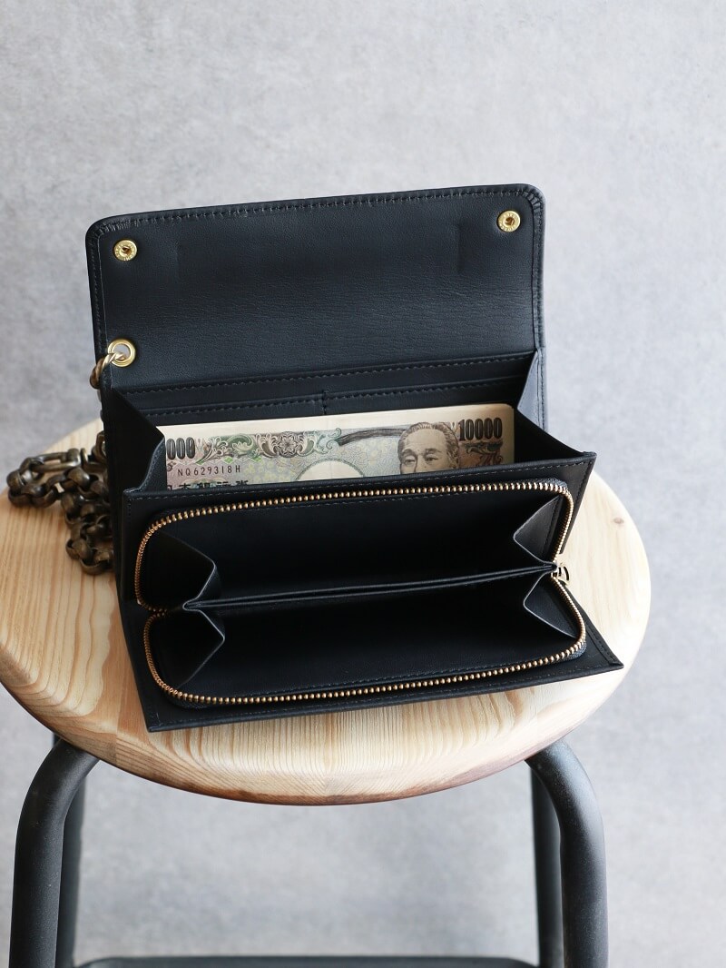 BACKDROP Leathers バックドロップレザーズ LONG BILL WALLET ロング ビル ウォレット