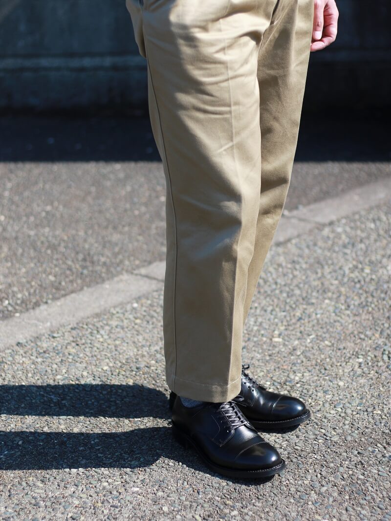 WHEEL ROBE ウィールローブ 別注 STRAIGHT TIP BLUCHER Last #1228 ストレートチップ ブルッチャー BLACK #15073Q