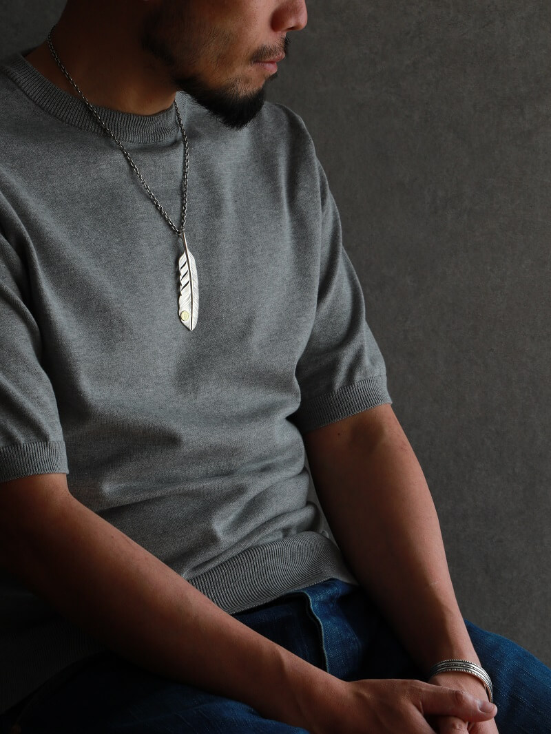 hemlock ヘムロック Hcircle Logo Feather Concho フェザーコンチョ Qurious キュリアス 新潟 通販