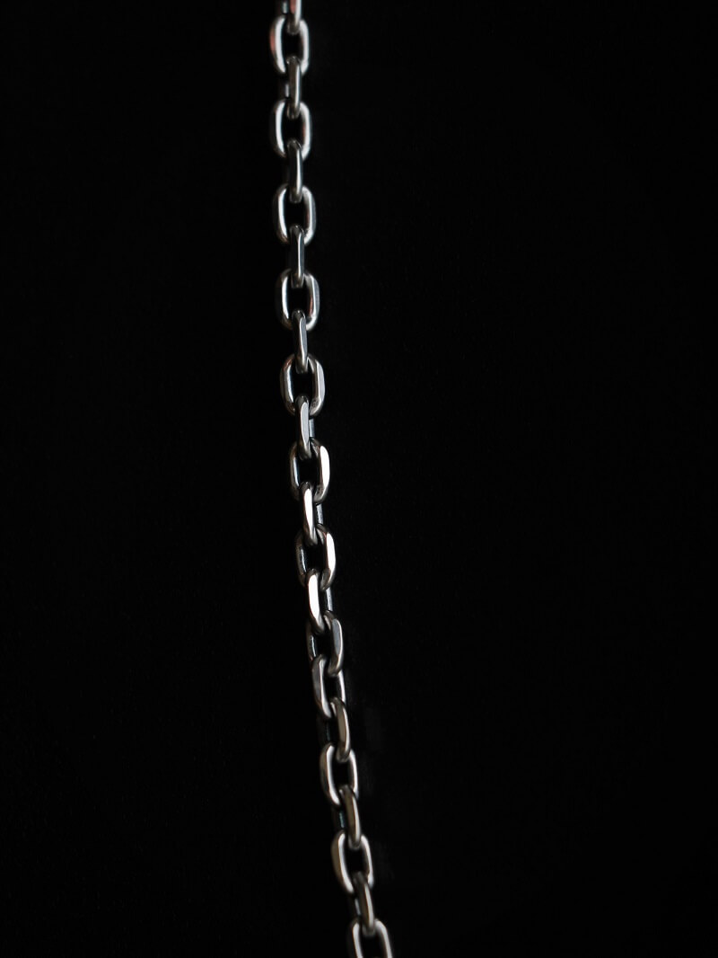 hemlock ヘムロック Silver Chain 60cm アズキ4CUT シルバーチェーン 60cm