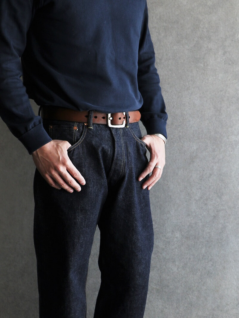 Vintage Works ヴィンテージワークス Leather belt 7Hole レザーベルト 7ホール DH5536