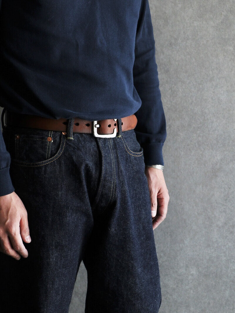 Vintage Works ヴィンテージワークス Leather belt 7Hole レザーベルト