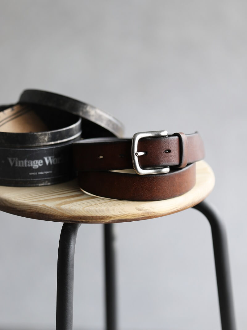 Vintage Works ヴィンテージワークス Leather belt レザーベルト DH5702