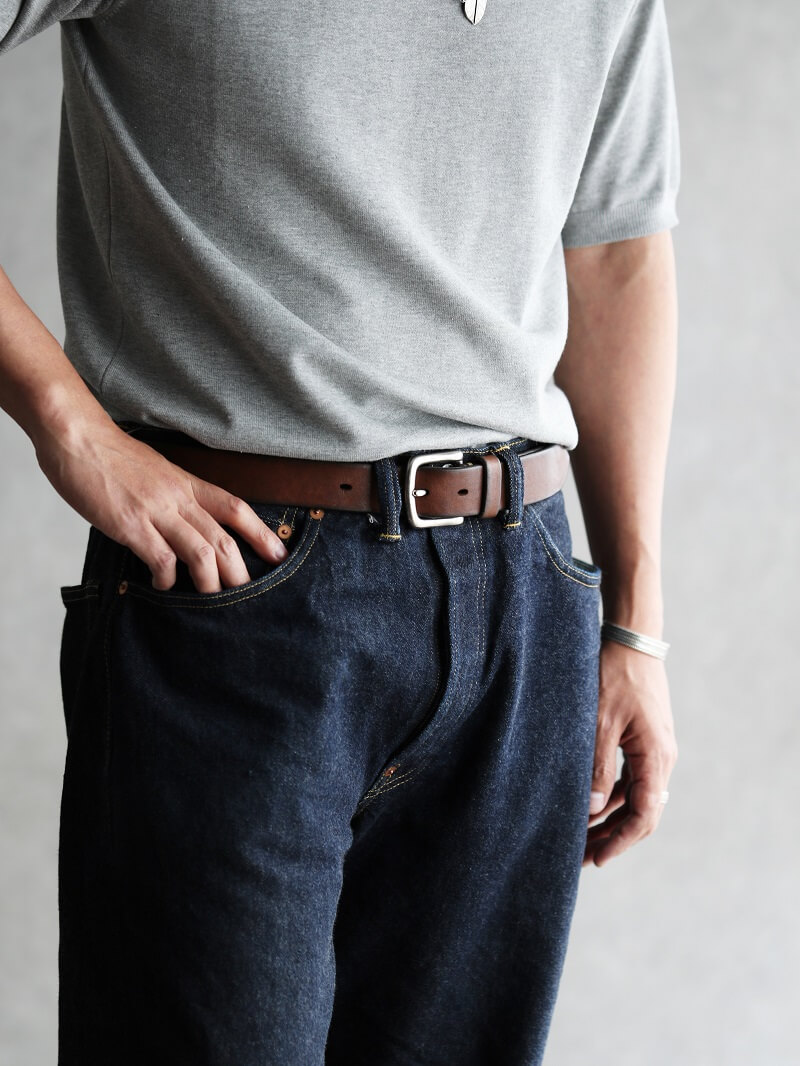 Vintage Works ヴィンテージワークス Leather belt レザーベルト DH5702