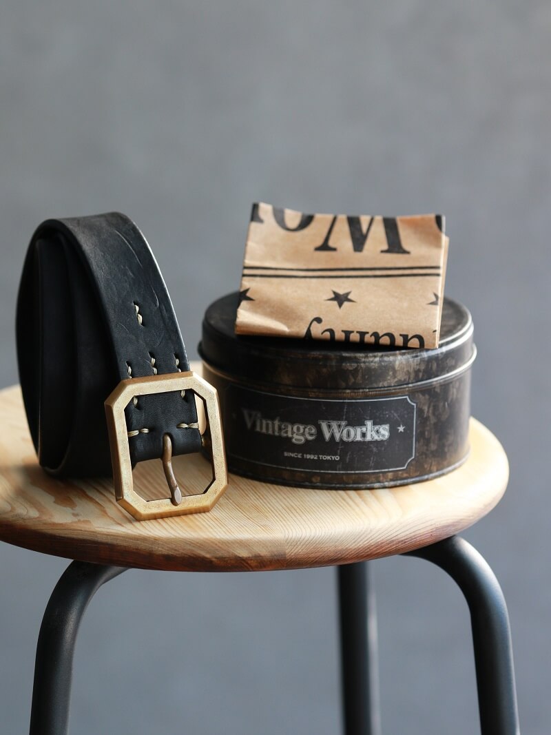 Vintage Works ヴィンテージワークス Leather belt 7Hole レザーベルト 7ホール DH5684