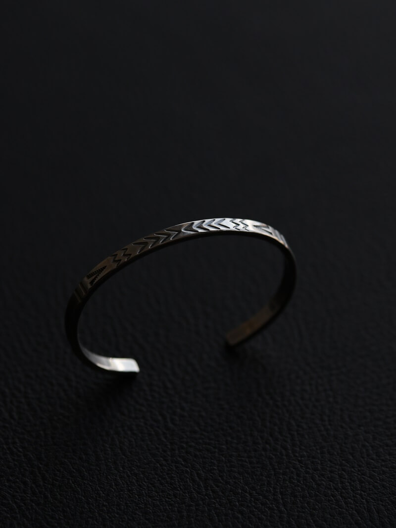 hemlock ヘムロック Stamp Bangle スタンプバングル