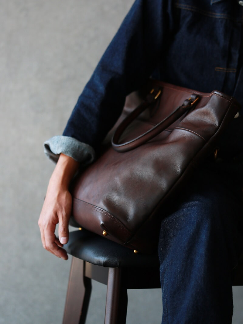 vasco ヴァスコ LEATHER NELSON 2WAY BAG レザーネルソン2WAYバッグ