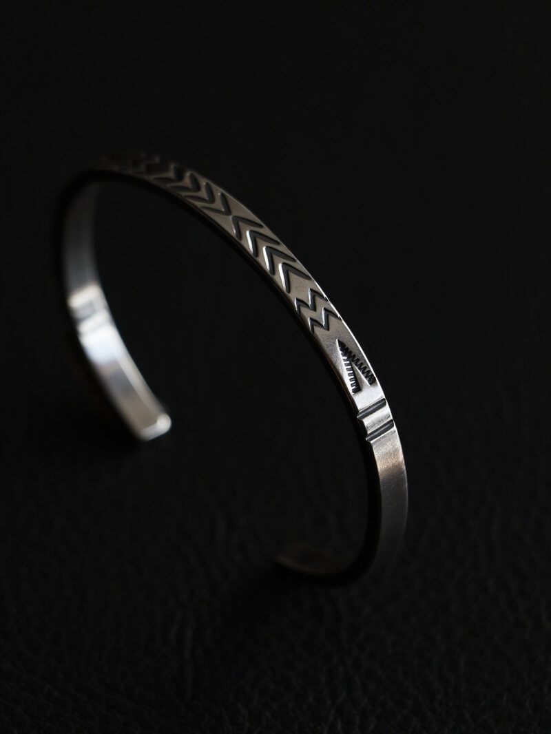 hemlock ヘムロック Stamp Bangle スタンプバングル