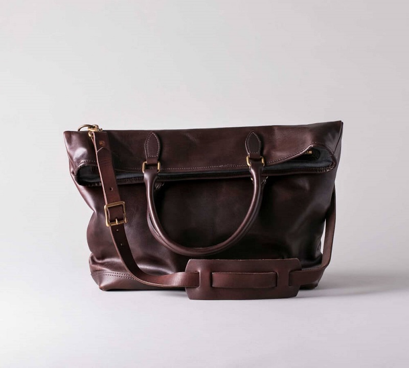 vasco ヴァスコ LEATHER NELSON 2WAY BAG レザーネルソン2WAYバッグ ブラウン VS-244LS