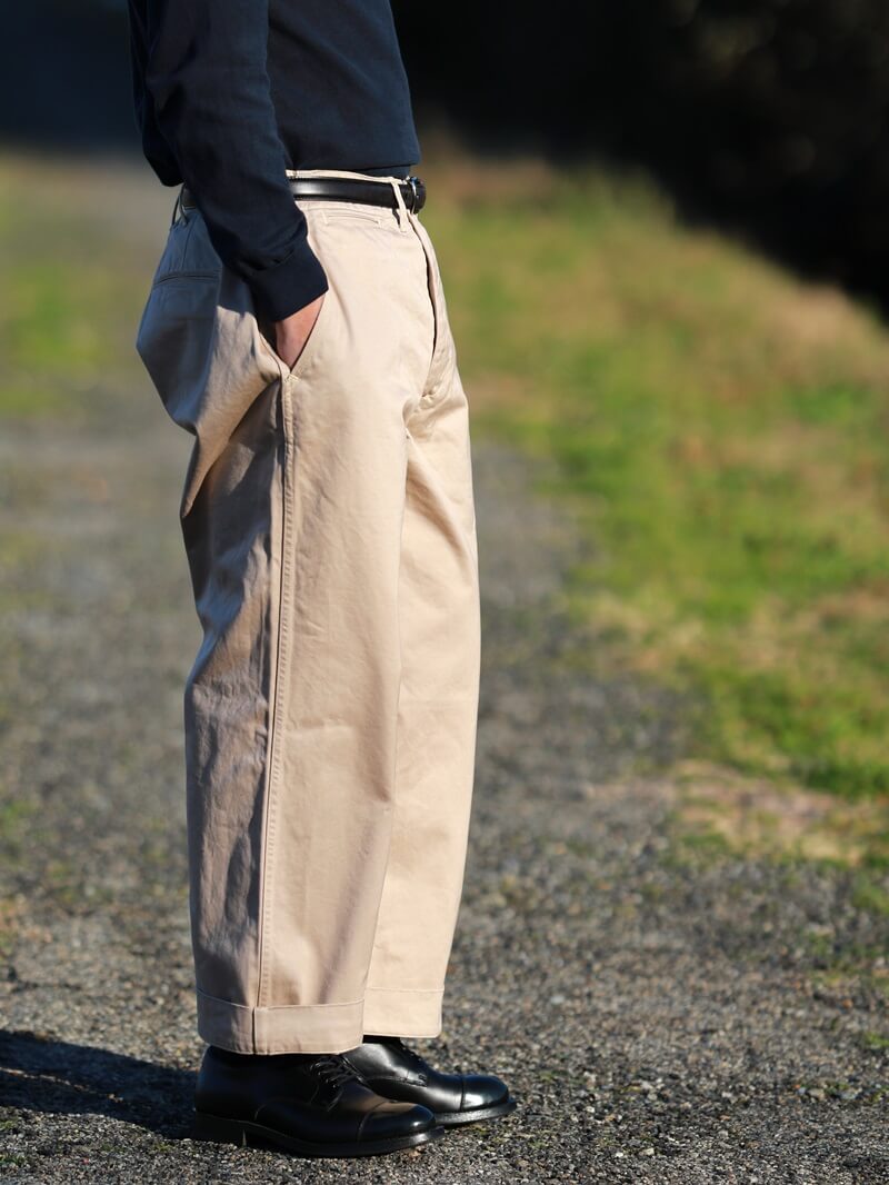 TCB jeans TCBジーンズ Stay Gold Chino / 41 Khaki ステイゴールドチノ 41カーキ