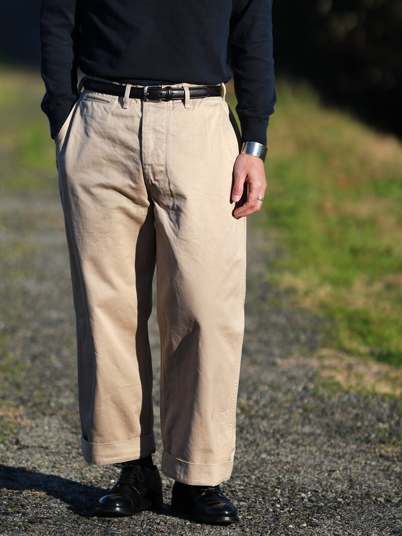 TCB jeans TCBジーンズ Stay Gold Chino / 41 Khaki ステイゴールドチノ 41カーキ