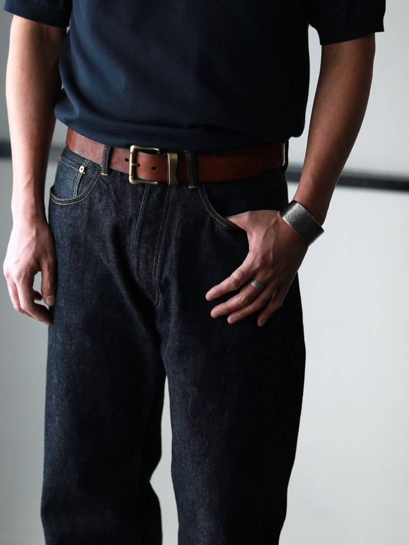 Vintage Works ヴィンテージワークス Leather belt 5Hole レザーベルト 5ホール DH5709