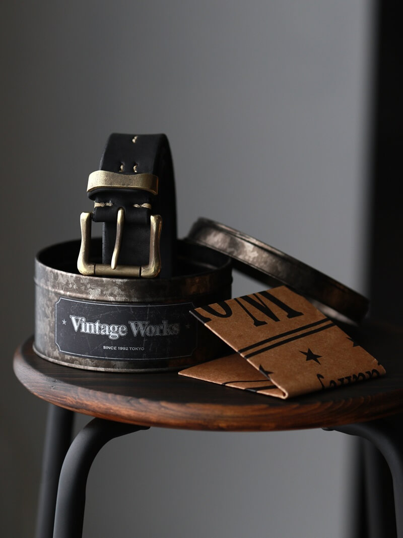 Vintage Works ヴィンテージワークス Leather belt 5Hole レザーベルト 5ホール DH5709