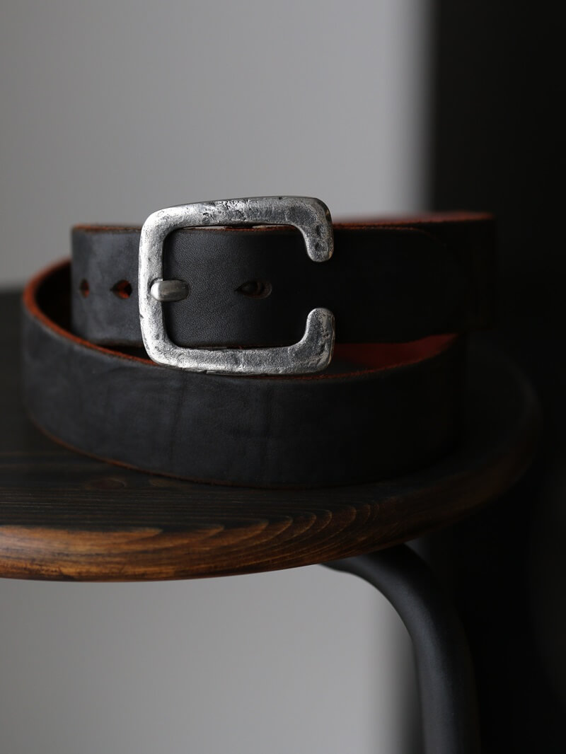 Vintage Works ヴィンテージワークス Leather belt 7Hole レザーベルト 7ホール 茶芯 DH5536 MAX