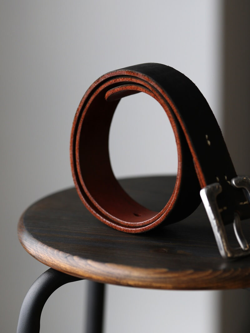 Vintage Works ヴィンテージワークス Leather belt 7Hole レザーベルト 7ホール 茶芯 DH5536 MAX