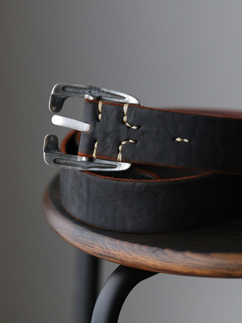 Vintage Works ヴィンテージワークス Leather belt 7Hole レザーベルト 7ホール 茶芯 DH5536 MAX