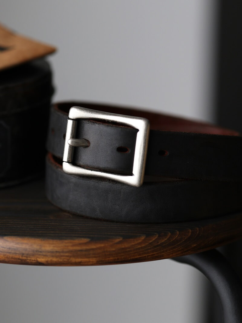 Vintage Works ヴィンテージワークス Leather belt 5Hole レザーベルト 5ホール 茶芯 DH5679